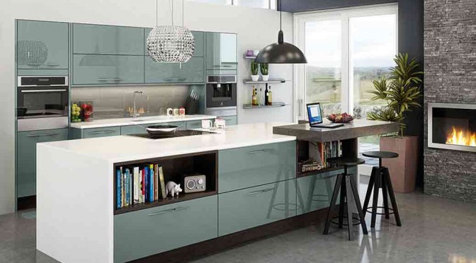 Astral Blue kitchen from Magnet